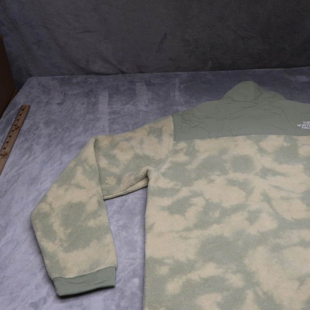North Face Jacket Mens Medium Green‎ Camo Denali 2 Fleece Full Zip Winter RARE